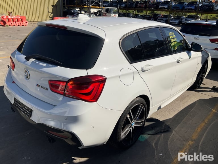 2017 BMW 1 SERIES F20, HATCH, M SPORT, W/ PARK SENSOR & PARK ASSIST TYPE, 03/15-04/19 51128067800 REAR BUMPER