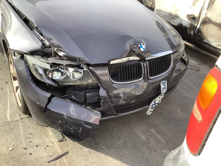 2007 BMW 3 SERIES E90, SEDAN, NON LED TYPE, 03/05-10/08 63216937457 LEFT TAILLIGHT