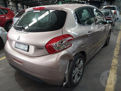 2012 PEUGEOT 208 A9, 5DR HATCH, 10/12-12/18  LEFT FRONT DOOR