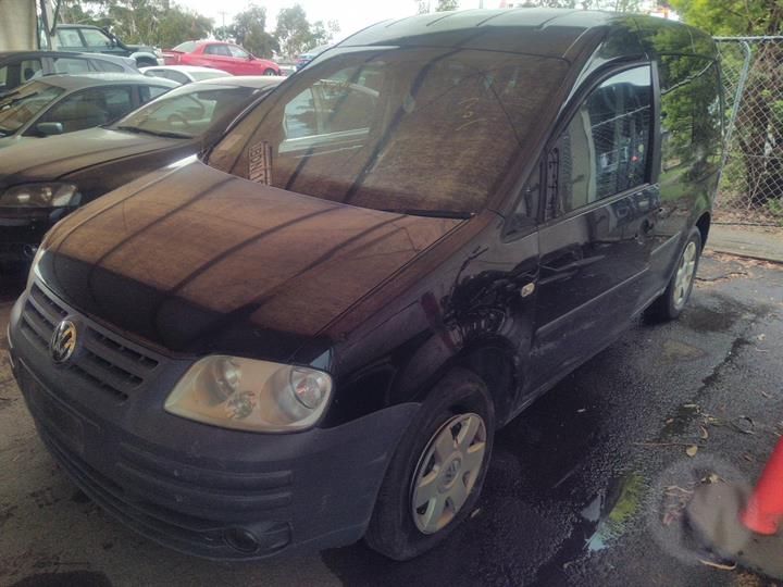 2007 VOLKSWAGEN CADDY 2K, GREY, SWB, NON PARK SENSOR TYPE, 12/04-08/10 2K0 807 305 D REAR BUMPER