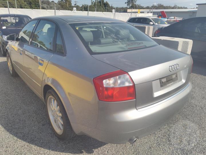 2003 AUDI A4 RH REAR, SEAT BELT ONLY, B6, SEDAN, 07/01-02/05 8E0857740 SEAT BELT STALK