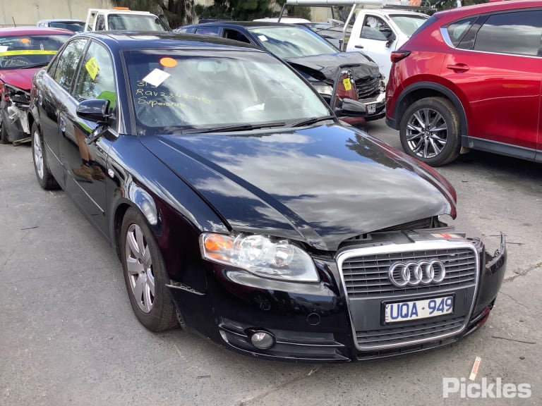 2007 AUDI A4 B7 (A4/S4), SEDAN, NON PARK SENSORS TYPE, 08/04-03/08 8E5807303 REAR BUMPER
