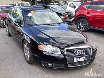 2007 AUDI A4 B7 (A4/S4), SEDAN, NON PARK SENSORS TYPE, 08/04-03/08 8E5807303 REAR BUMPER