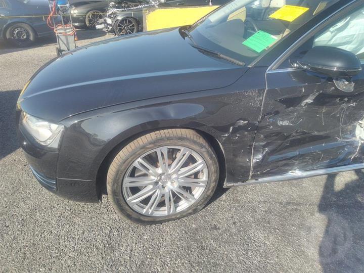 2011 AUDI A8 D4, 08/10-06/17 4H0807065E FRONT BUMPER