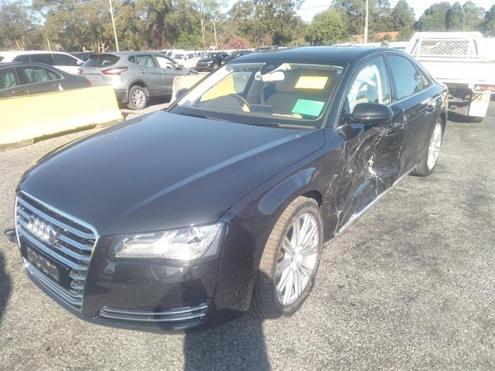 2011 AUDI A8 D4, 08/10-06/17 4H0807065E FRONT BUMPER