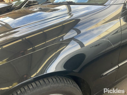 2005 MERCEDES CLK C209/A209, 06/02-06/09 A2097250110 LEFT FRONT DOOR WINDOW