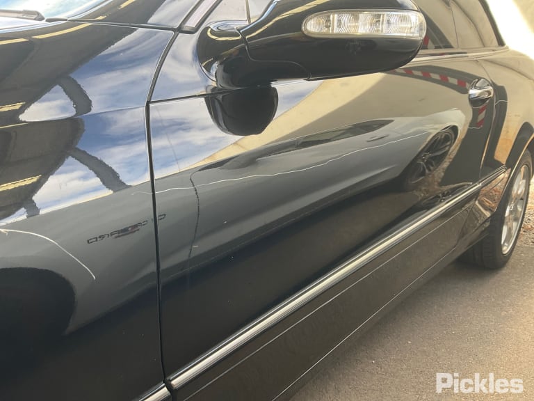 2005 MERCEDES CLK C209/A209, 06/02-06/09 A2097200105 LEFT FRONT DOOR