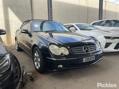 2005 MERCEDES CLK LEFT FRONT DOOR LOCK, NON KEYLESS START TYPE (2 WIRES), C209/A209, 06/02-06/09 A2097200335 DOOR BOOT GATE LOCK