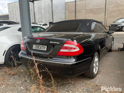 2005 MERCEDES CLK LEFT FRONT DOOR LOCK, NON KEYLESS START TYPE (2 WIRES), C209/A209, 06/02-06/09 A2097200335 DOOR BOOT GATE LOCK