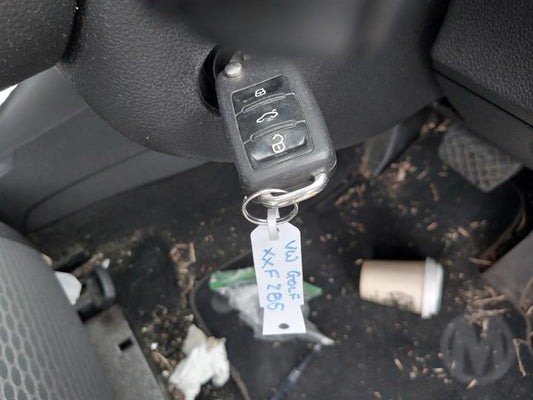 2010 VOLKSWAGEN GOLF GEN 6, HATCH, 10/08-03/13 5K6833055K LEFT REAR DOOR SLIDING