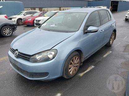 2010 VOLKSWAGEN GOLF GEN 6, RH SIDE, HATCH/WAGON, GREY, 10/08-03/13 1K0857552K SUNVISOR