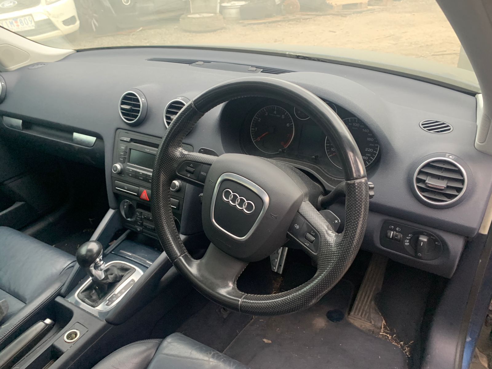 2007 AUDI A3 RIGHT REAR DOOR LOCK, 5DR HATCH, 8P, 06/04-07/08 4F0839016 DOOR BOOT GATE LOCK