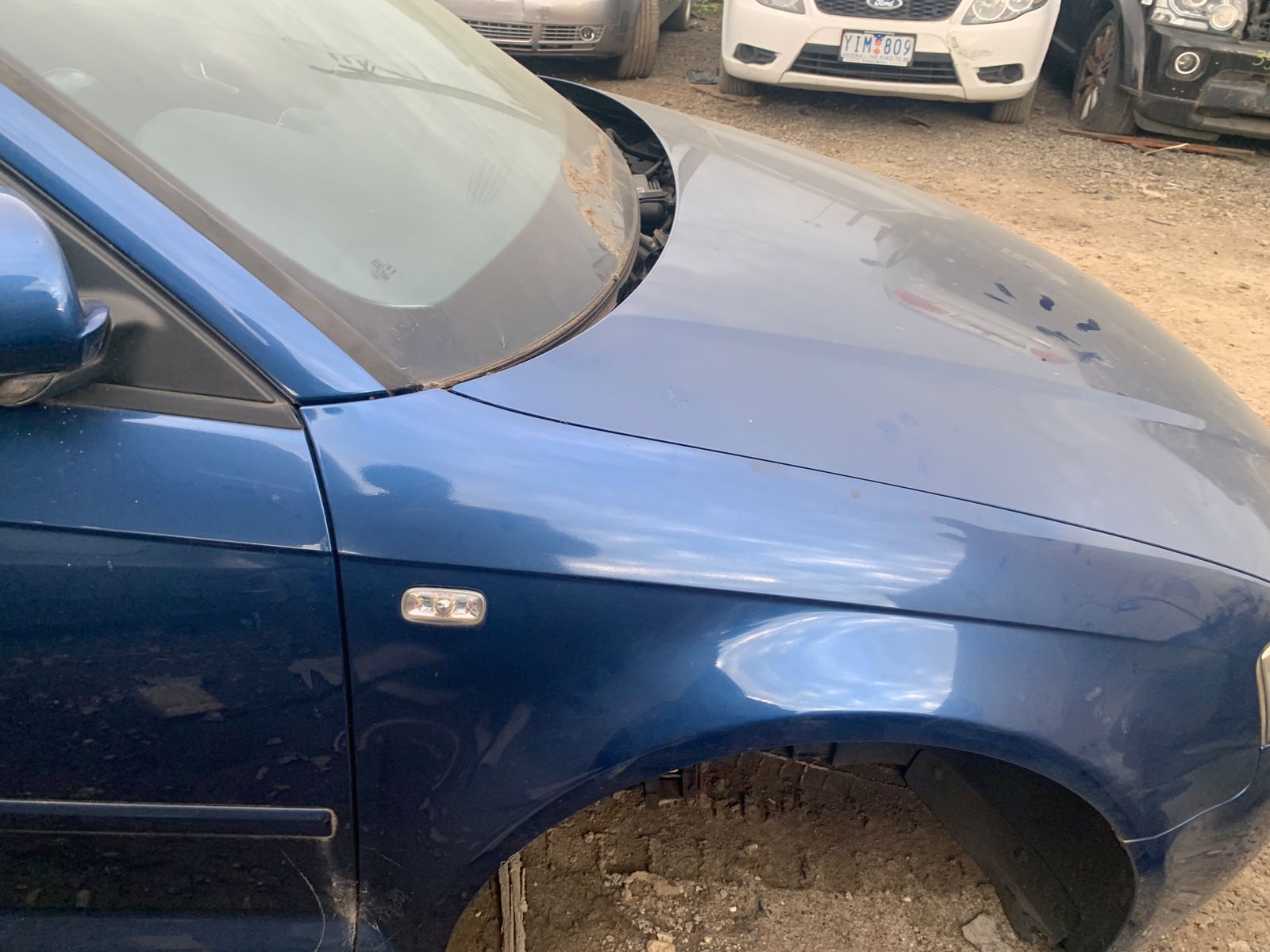 2007 AUDI A3 A3, 8P, 5DR HATCH, SPORTS, NON PARK SENSORS TYPE, 02/05-07/08 8P4807303 REAR BUMPER