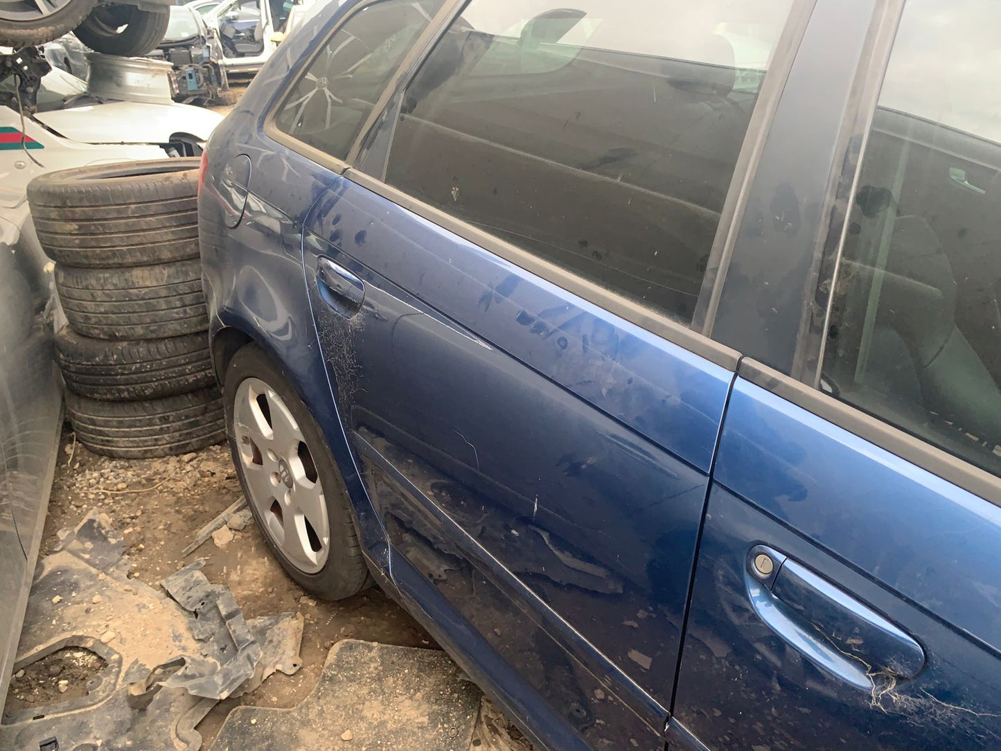 2007 AUDI A3 A3, 8P, 5DR HATCH, SPORTS, NON PARK SENSORS TYPE, 02/05-07/08 8P4807303 REAR BUMPER