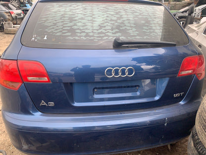 2007 AUDI A3 A3, 8P, 5DR HATCH, SPORTS, NON PARK SENSORS TYPE, 02/05-07/08 8P4807303 REAR BUMPER