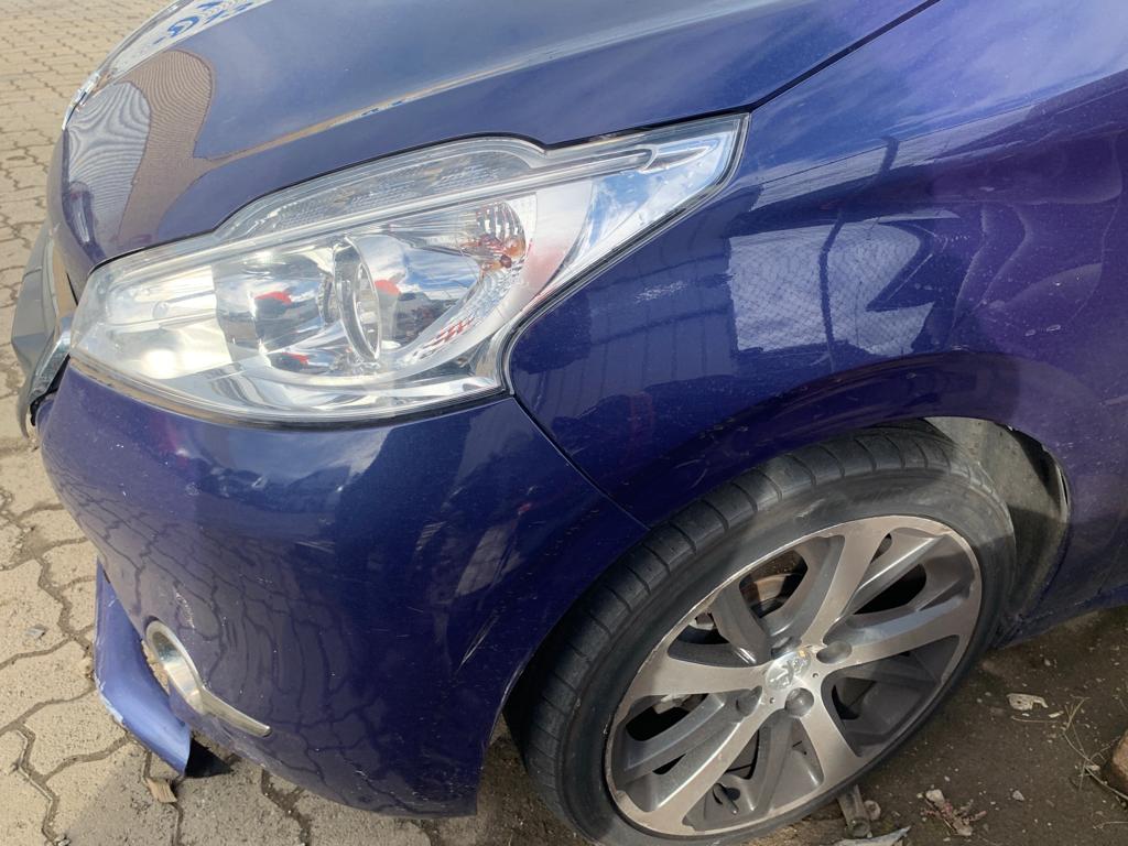 2013 PEUGEOT 208 A9, 10/12-12/18 1607254980 REAR BUMPER
