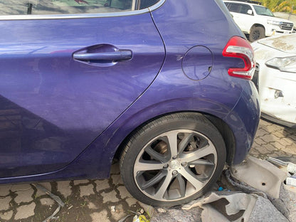 2013 PEUGEOT 208 A9, 10/12-12/18 9672664480 BOOTLID TAILGATE