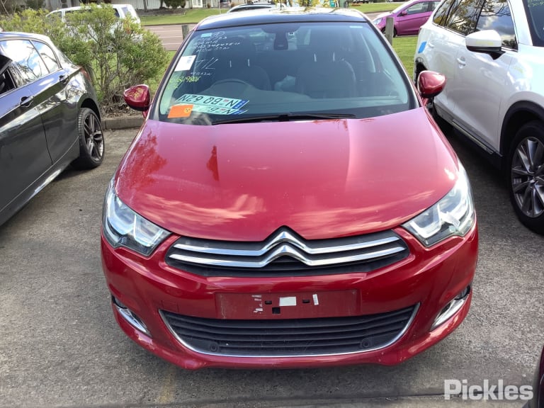 2015 CITROEN C4 RH REAR, SEAT BELT ONLY, B7, 10/11-12/18  SEAT BELT STALK