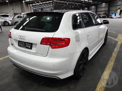 2010 AUDI A3 8P, 5DR TYPE, 03/04-04/13 8P4 833 052 A RIGHT REAR DOOR SLIDING