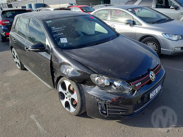2012 VOLKSWAGEN GOLF LEFT FRONT DOOR LOCK, GEN 6, HATCH/CABRIO, P/N 5K2837015D, 10/08-01/16 5K2837015D DOOR BOOT GATE LOCK