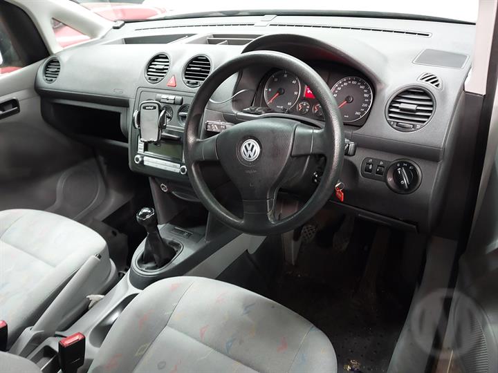 2010 VOLKSWAGEN CADDY 2K, 12/04-06/15 2K0831055B LEFT FRONT DOOR