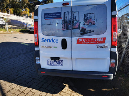 2012 RENAULT TRAFIC AUTO, DIESEL, 2.0, W/ SPEEDO TRANSDUCER TYPE, X83, 04/04-12/14  TRANS GEARBOX