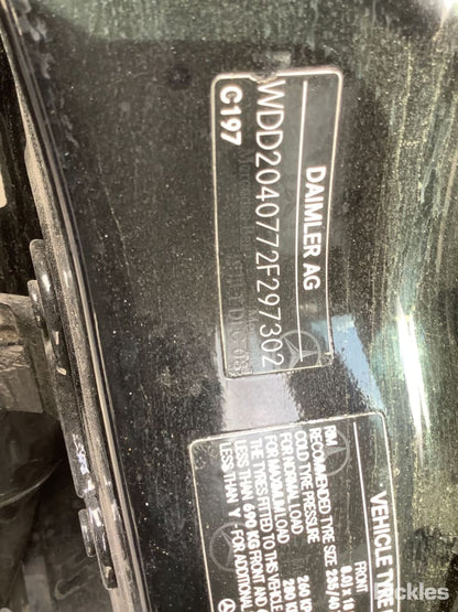 2009 MERCEDES C CLASS W204, 2007-01/15  MISC SWITCH RELAY