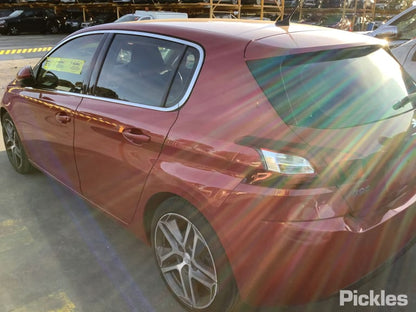 2016 PEUGEOT 308 T9, LED, W/ DAYTIME RUNNING LAMP TYPE, 10/14-06/17 9800546480 LEFT HEADLAMP