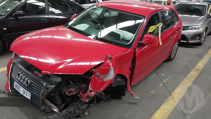 2009 AUDI A3 A3, 8P, 5DR HATCH, SMOOTH TOP COVER TYPE, 10/08-08/10 8P2858531EB LEFT DOOR MIRROR