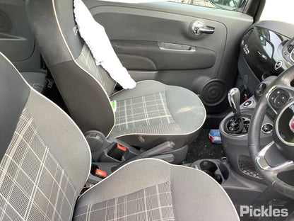 2017 FIAT 500 IN BODY, HATCH, NON 500E, 10/15-  LEFT TAILLIGHT