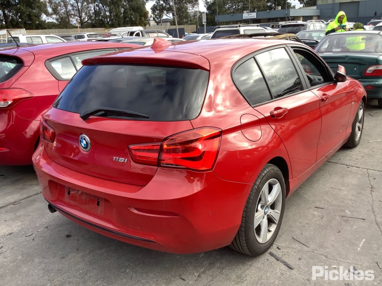 2016 BMW 1 SERIES F20, HATCH, LH SIDE, 06/11-04/19 51167423309 SUNVISOR