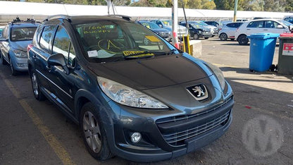 2009 PEUGEOT 207 A7, WAGON, 03/07-12/12 7410EK REAR BUMPER