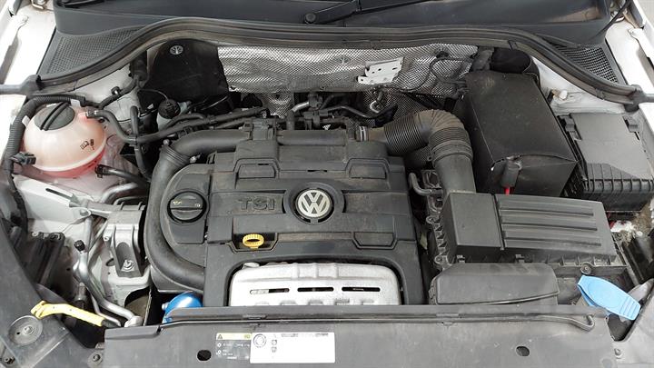 2015 VOLKSWAGEN TIGUAN STEERING WHEEL, 5N, 06/10-08/16  RIGHT AIRBAG