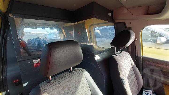 2012 VOLKSWAGEN CADDY 2K, LWB VAN/WAGON, W/ WINDOW TYPE, 12/04-06/15 2K3843107A LEFT REAR DOOR SLIDING