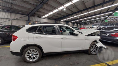 2013 BMW X1 E84, BUMPER BAR (UPPER), W/ REFLECTOR TYPE 08/12-07/15 51127345036 REAR BUMPER