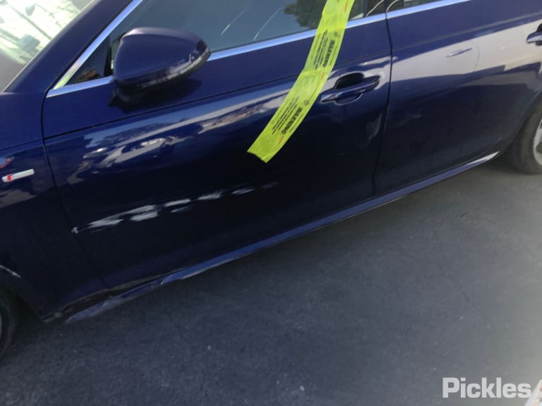 2019 AUDI A4 B9 8W, A4, SEDAN/WAGON, 10/15-11/20  LEFT FRONT DOOR