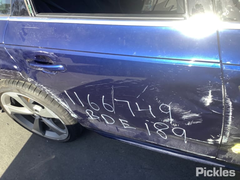 2019 AUDI A4 B9 8W, SEDAN,  IN BODY, 10/15-11/20 8W5945091G LEFT TAILLIGHT