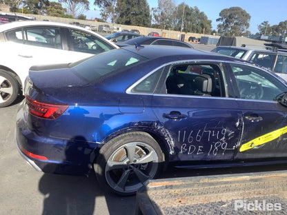 2019 AUDI A4 B9 8W, AWD, 10/15- 8W0505431Q LEFT REAR HUB ASSEMBLY