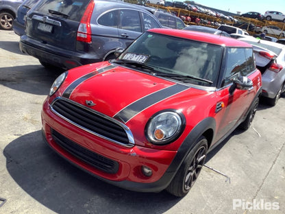 2011 MINI COOPER LEATHER, R55/R56/R57, BLACK SPOKE, NON PADDLE SHIFT TYPE, 03/07-05/15 32306794624 STEERING WHEEL