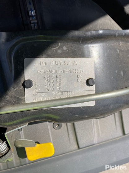 2020 FIAT DUCATO UNDER CAR-CAT TYPE, DIESEL, 2.3, TURBO, 11/06-03/22 1393928080 CATALYTIC CONVERTER