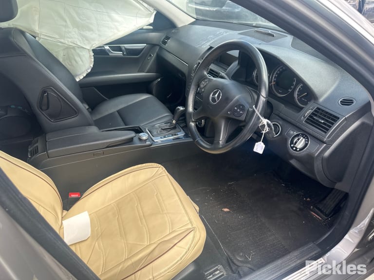 2008 MERCEDES C CLASS W204, NON REVERSE CAMERA TYPE, 07/07-05/11 A2047580002 REAR GARNISH