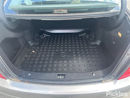 2008 MERCEDES C CLASS 4 SPOKE, ROUND BUTTON TYPE, AVANTGARDE/ELEGANCE PACK, W204, 07/07-04/11 A2044600303 STEERING WHEEL