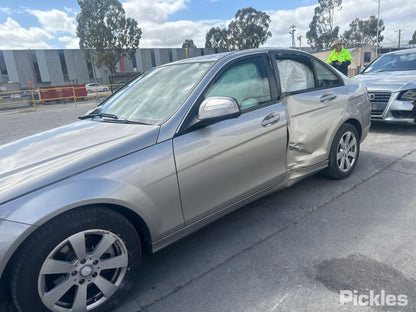 2008 MERCEDES C CLASS W204, NON REVERSE CAMERA TYPE, 07/07-05/11 A2047580002 REAR GARNISH