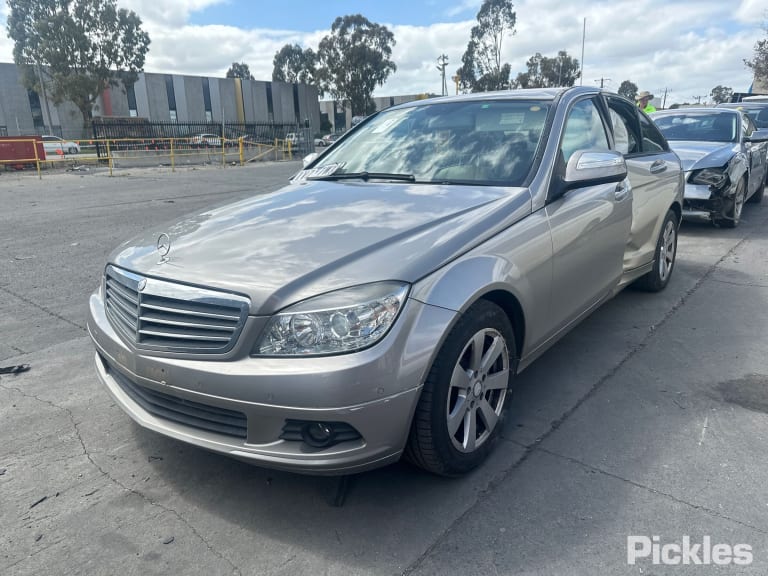 2008 MERCEDES C CLASS W204, NON REVERSE CAMERA TYPE, 07/07-05/11 A2047580002 REAR GARNISH