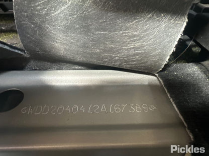 2008 MERCEDES C CLASS W204, NON REVERSE CAMERA TYPE, 07/07-05/11 A2047580002 REAR GARNISH