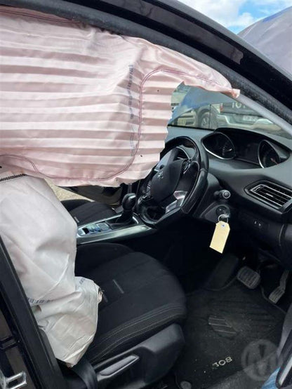 2015 PEUGEOT 308 STEERING WHEEL, T9, HATCH/WAGON, 10/14-01/21 96783105ZD RIGHT AIRBAG