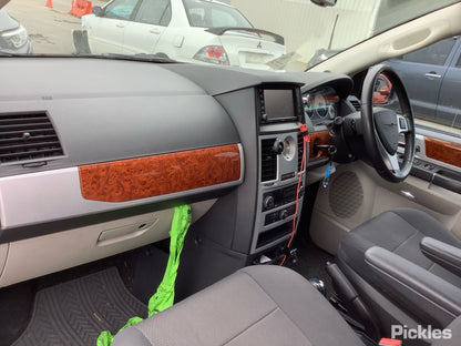 2009 CHRYSLER VOYAGER RT, W/ H/LAMP WASHER TYPE, 03/08-12/14  FRONT BUMPER