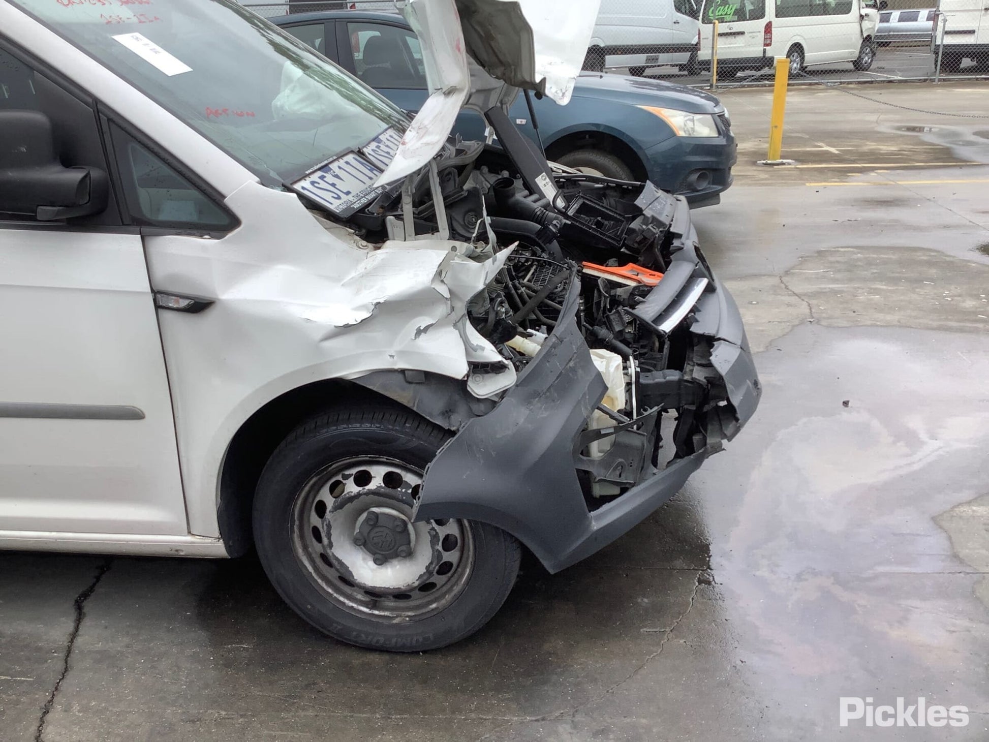 2017 VOLKSWAGEN CADDY 2KN, RH SIDE, 07/15-02/21 2K0857552G SUNVISOR