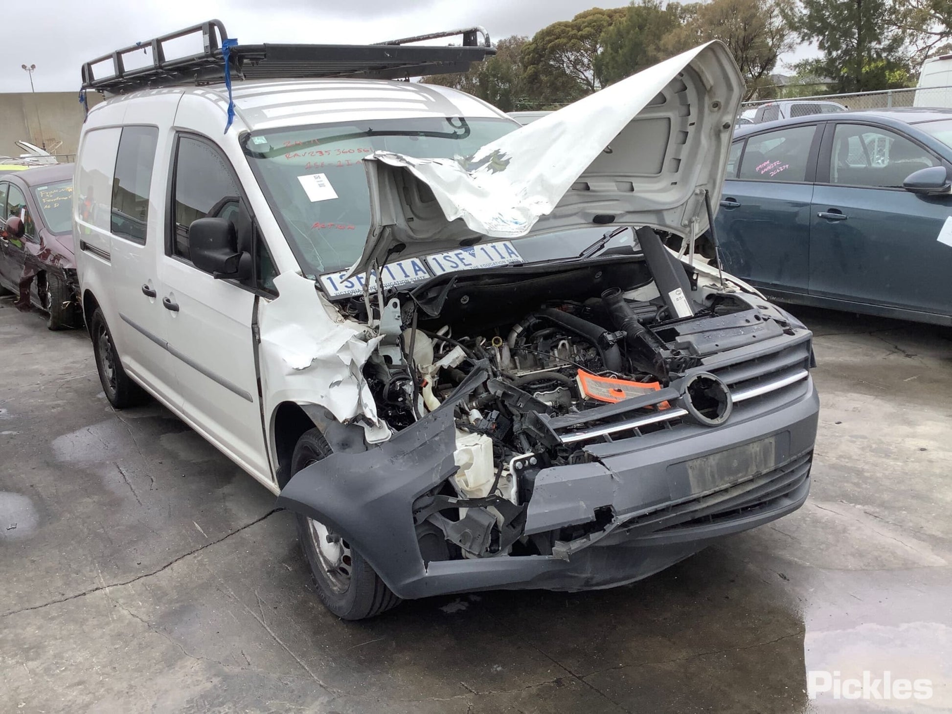 2017 VOLKSWAGEN CADDY RIGHT FRONT DOOR LOCK, 2KN, 07/15-02/21 5TC837016E DOOR BOOT GATE LOCK