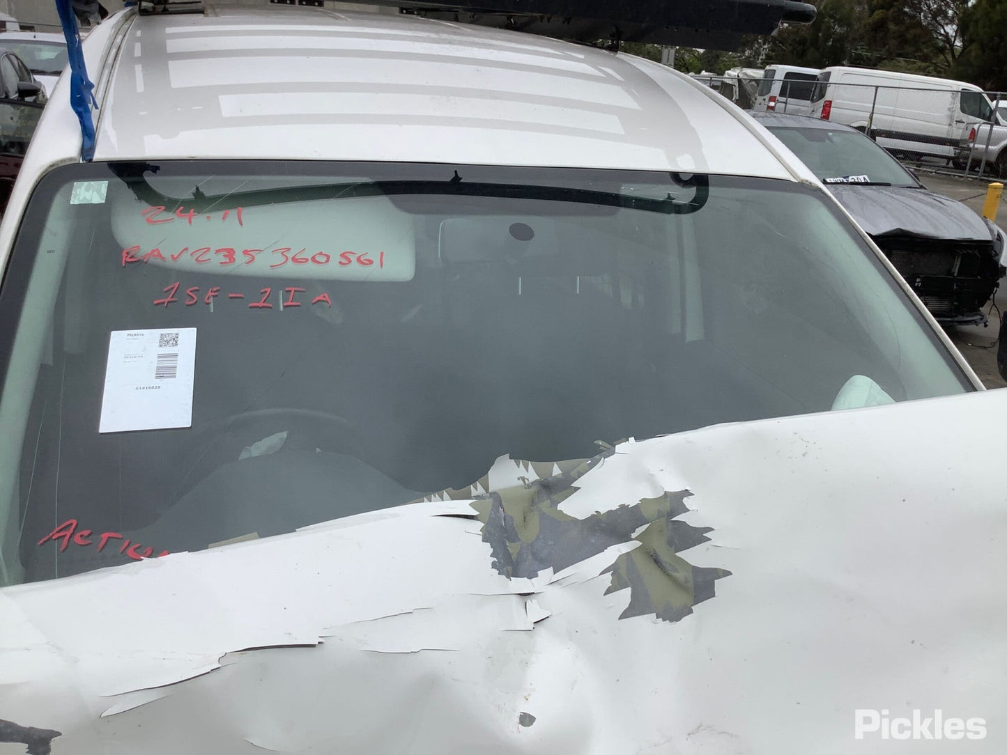 2017 VOLKSWAGEN CADDY 2KN, LH SIDE, 07/15-02/21 2K0857551G SUNVISOR